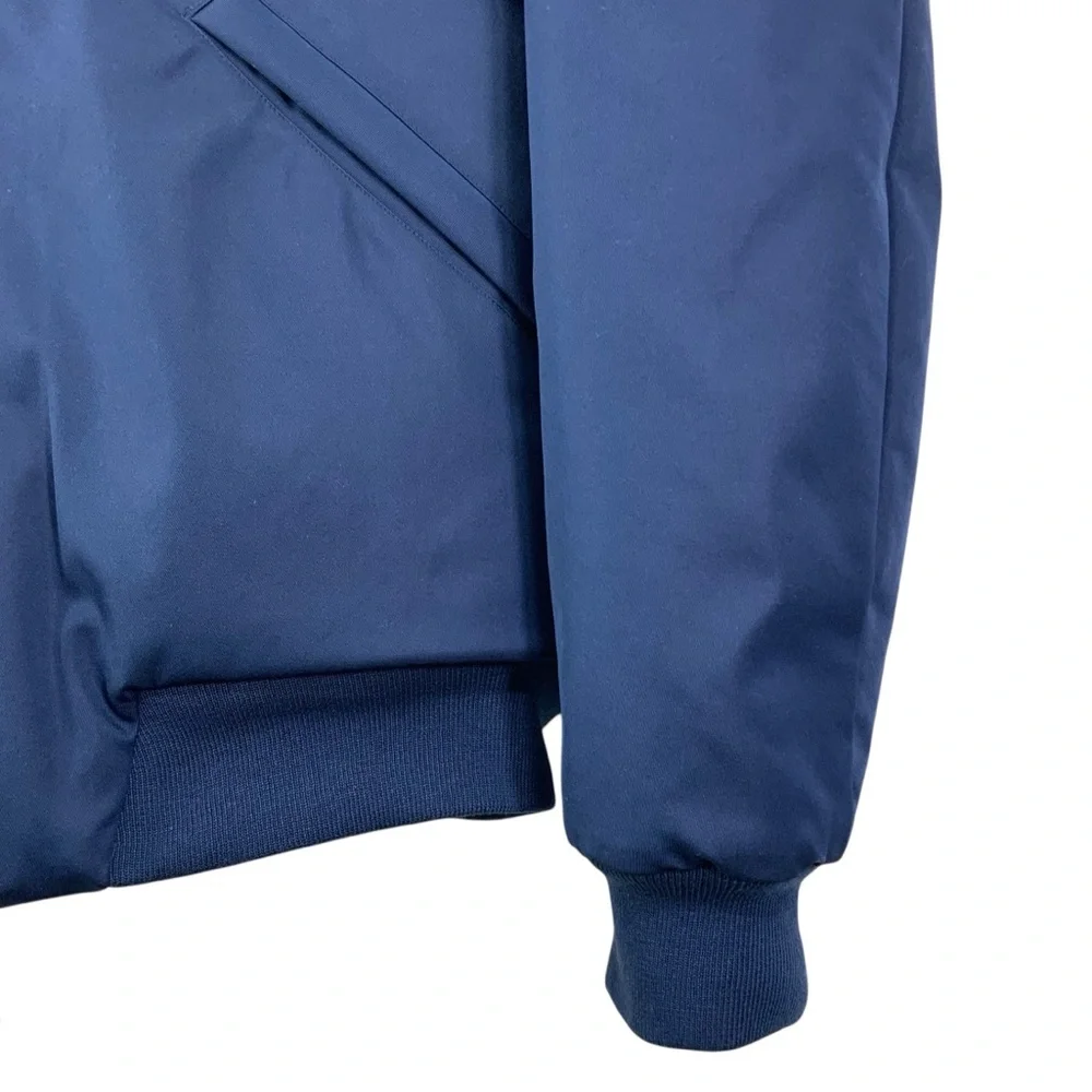 JORDAN Air Jordan Wings MA-1 Bomber Jacket Jumpman Insulated Navy Blue - Picture 5 of 16